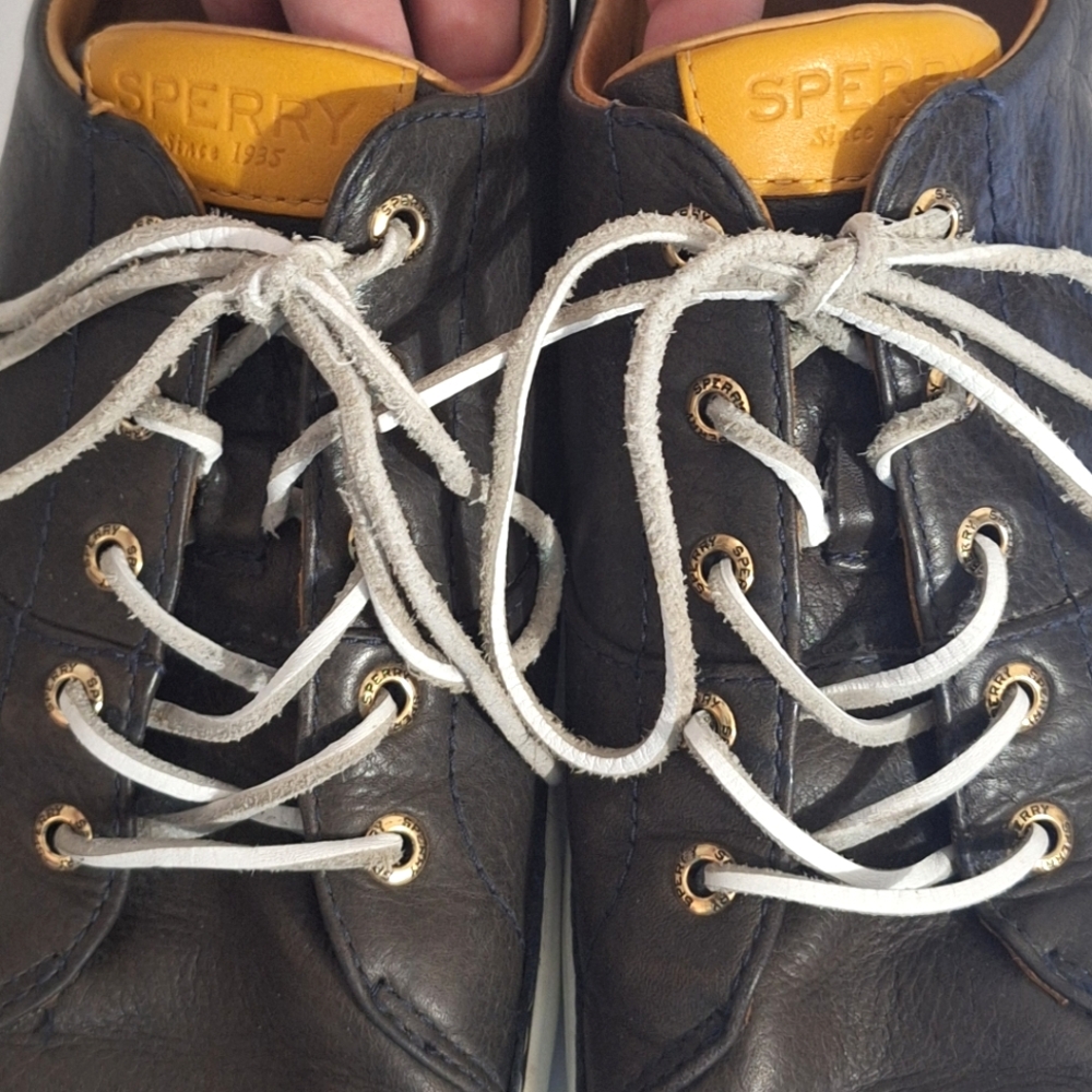 Sperry Top Sider STS18545 GOLD CUP HAVEN Men's Shoes Brown Leather Size 10 - Picture 9 of 12